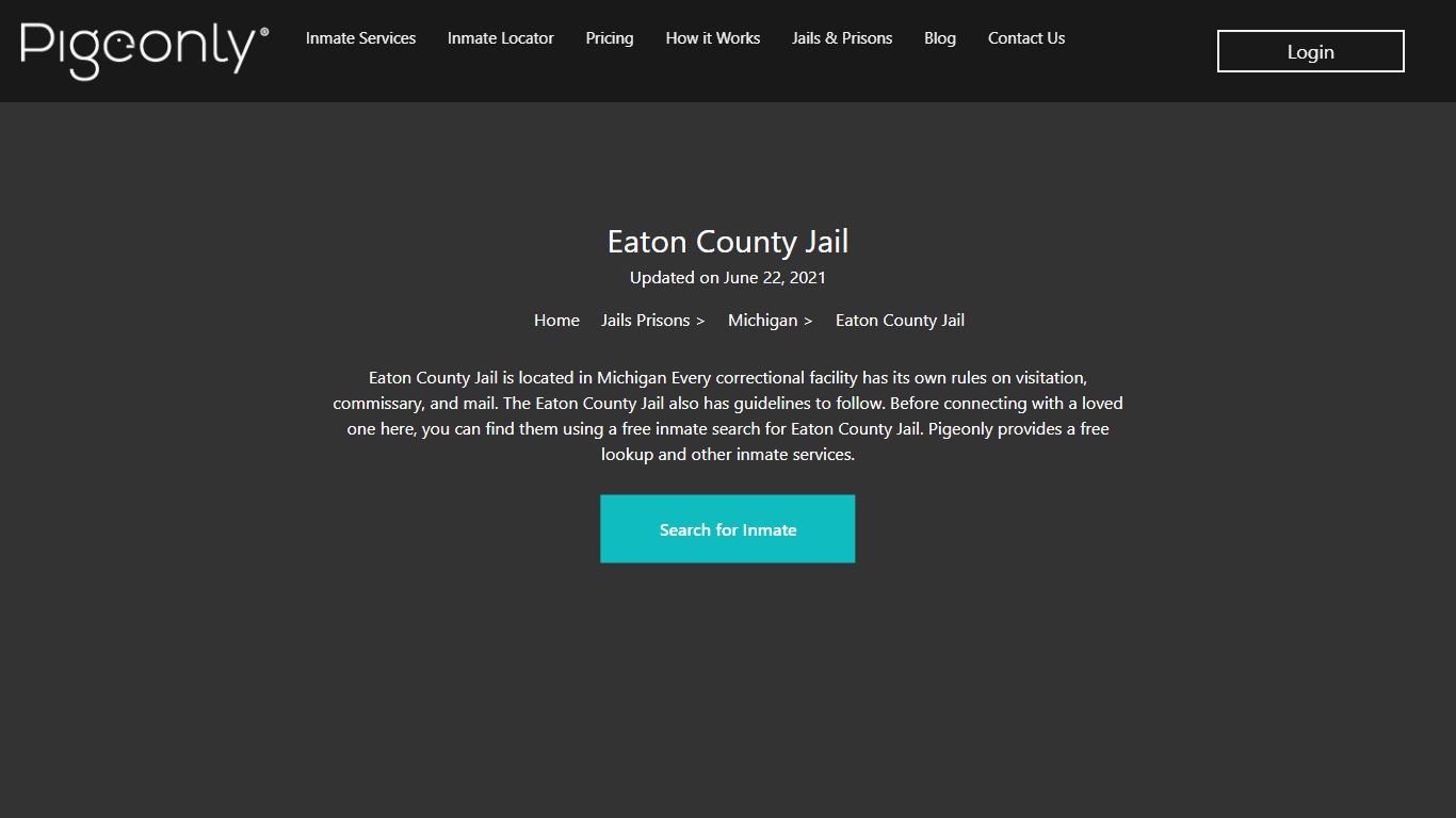 Eaton County Jail Inmate Search | Michigan